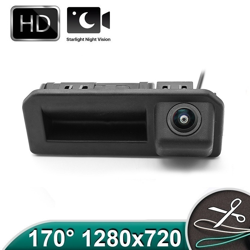  Camera marsarier HD, unghi 170 grade cu StarLight Night Vision pentru Audi Q2, Q3, Q5, Q7, Q8, A1, A5, A6 C8, A7, E-tron - FA8034 