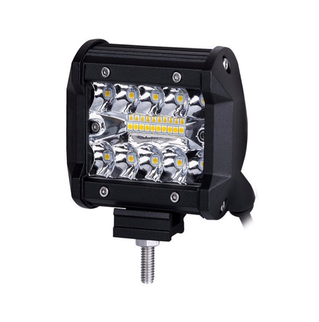 Proiector LED Auto Offroad 60W / 12V-24V, 2530 Lumeni, 4"/10 cm, Combo Beam